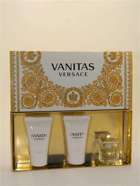 vanitas versace vanity body lotion|Versace Vanitas 3 Piece Mini Gift Set .